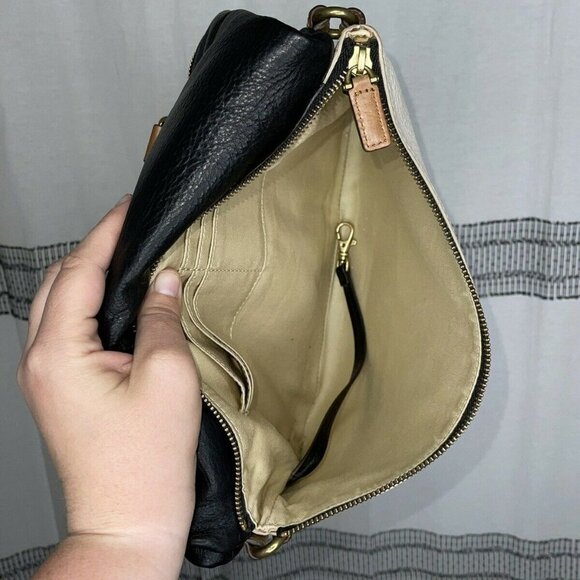 FOSSIL Memoir Anthology Colorblock Leather Tote - Picture 8 of 10